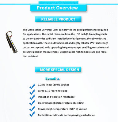 Customized UHRB1000Y UNIVO Linear Position Sensor for High Temperature Applications