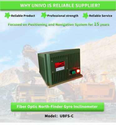 0.06° Attitude Angle UNIVO UBFS-CY High-Precision North Finder Fiber Optic Gyroscope Inclinometer
