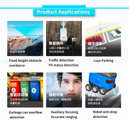 Mini Single Point Laser Ranging Sensor For Traffic Flow Statistics UBJG-01Y