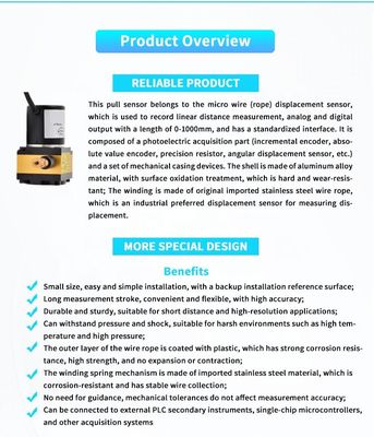 UBPR-03Y Displacement Measuring Sensor Construction Machinery Ultimate Tool
